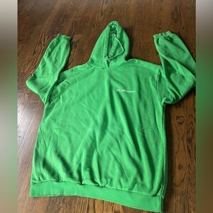 Green Boohoo Hoodie Sweatshirt